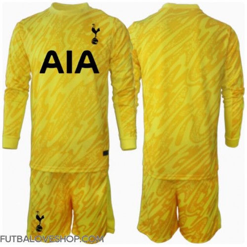 Dres Tottenham Hotspur Brankarsky Domáci pre deti 2024-25 Dlhy Rukáv (+ trenírky)
